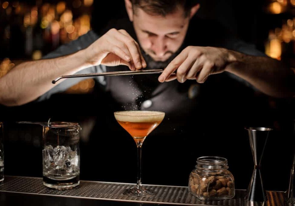 <h4><b>$15 Cocktails</b></H4><big>Celebrate our refreshed cocktail bar with $15 cocktails all month<br>All day, every day in May</big>